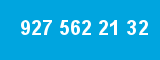 927 562 21 32 927 562 21 32